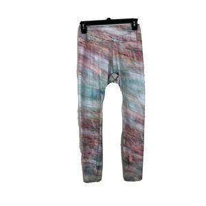 R And Dry Small 7/8 High Rise Leggings Marbled Tie Dye Workout Athletic